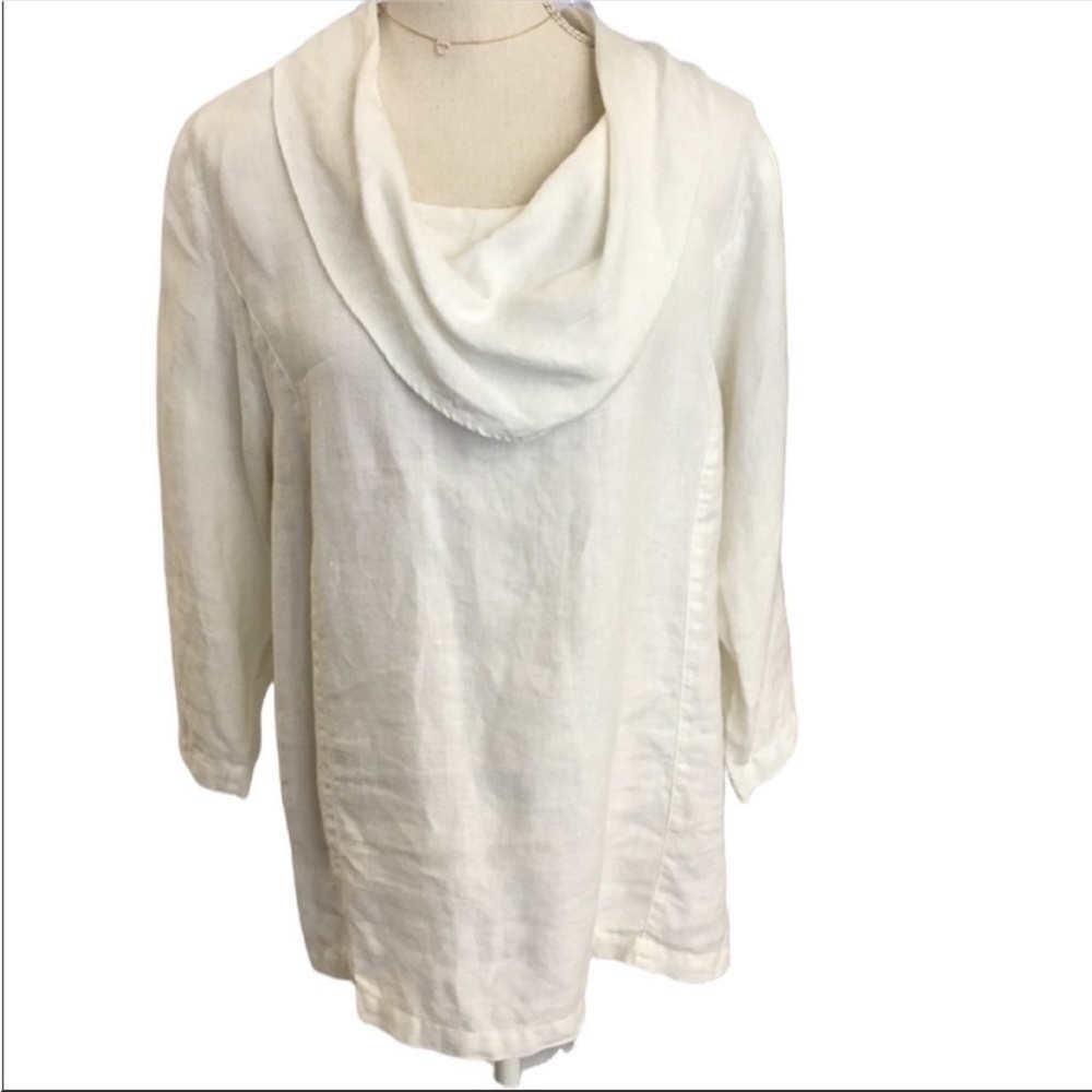 Mosaic Linen Top